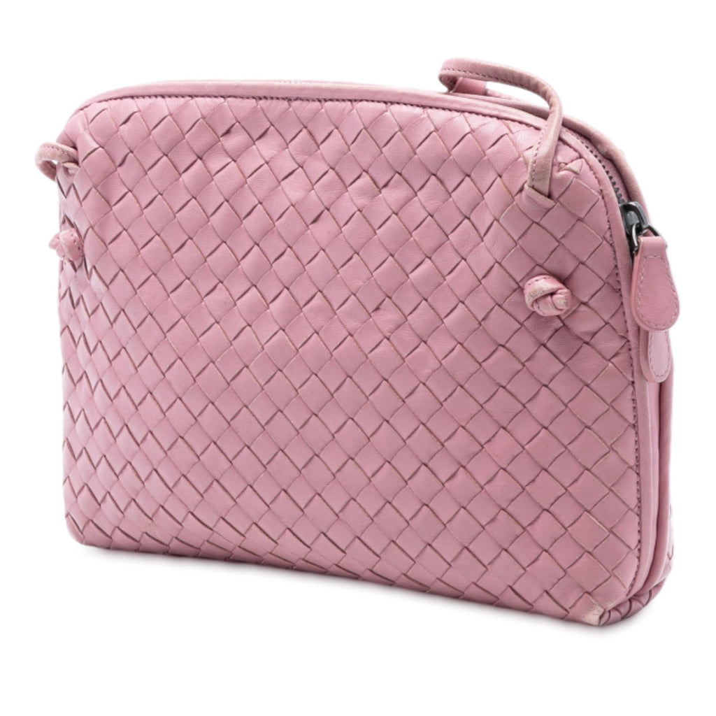 Bottega Veneta Nappa Intrecciato Nodini Crossbody