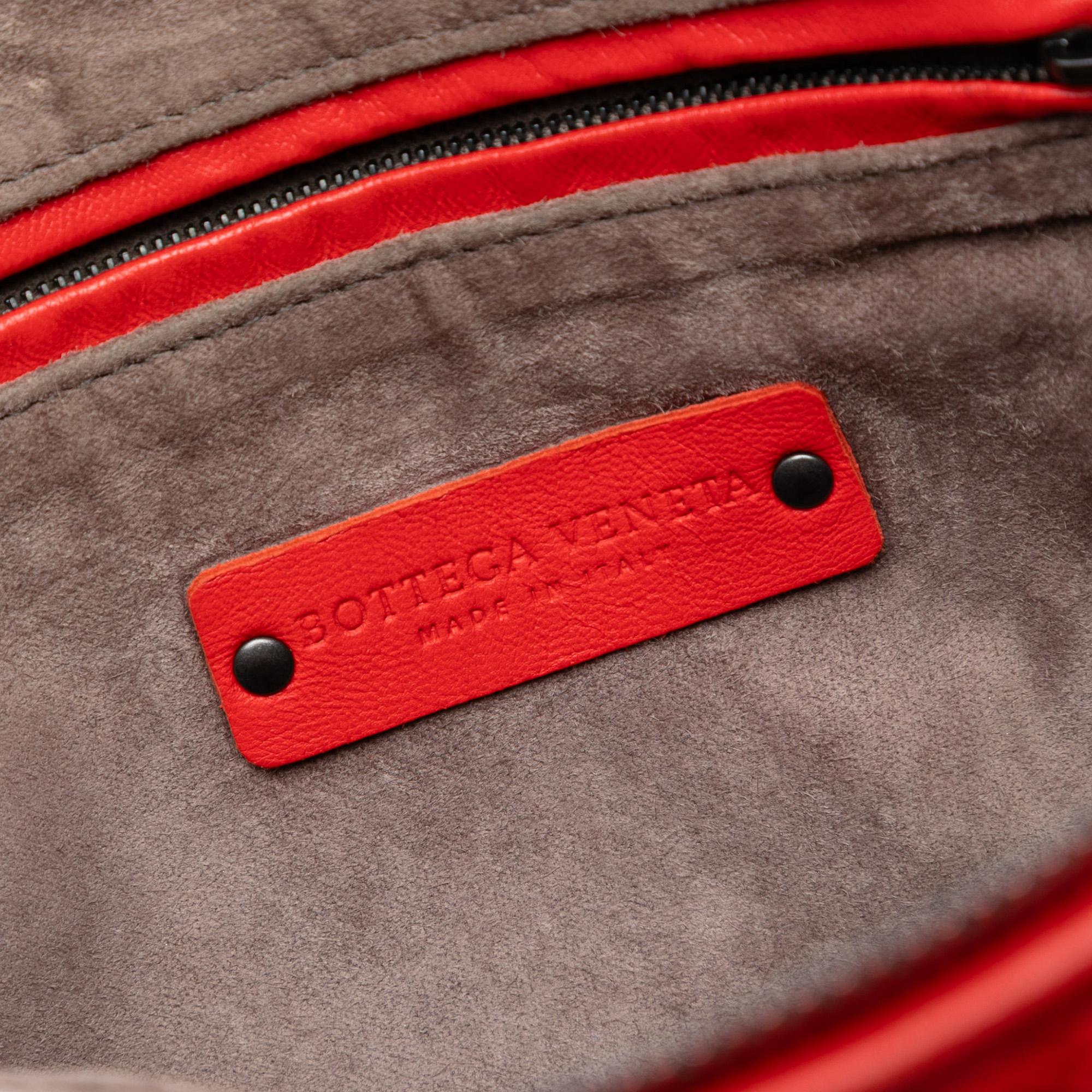 Bottega Veneta Nappa Intrecciato Nodini Crossbody