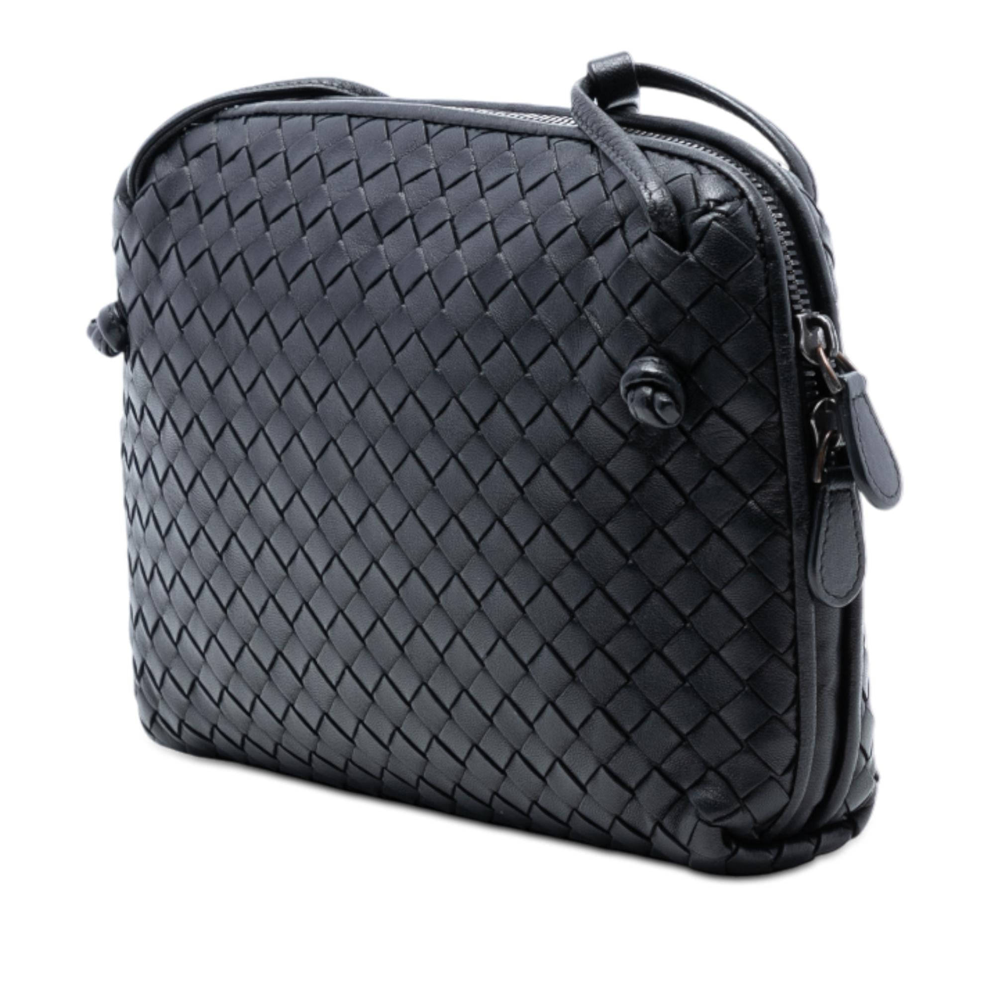 Bottega Veneta Nappa Intrecciato Nodini Crossbody