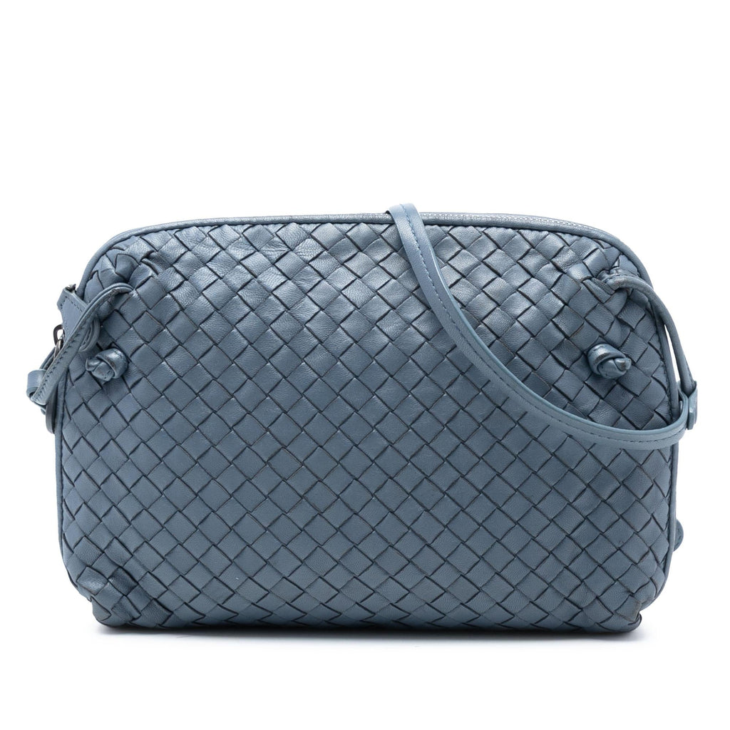 Bottega Veneta Nappa Intrecciato Nodini Crossbody
