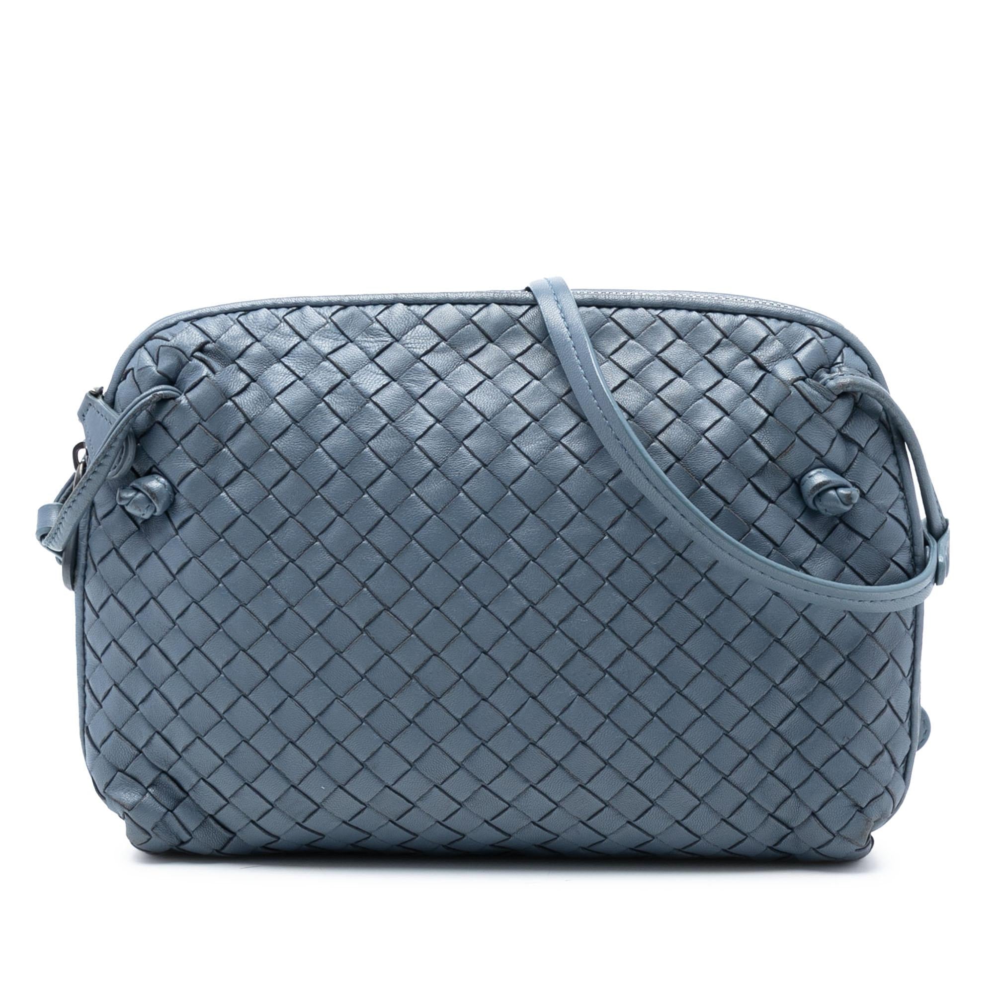 Bottega Veneta Nappa Intrecciato Nodini Crossbody