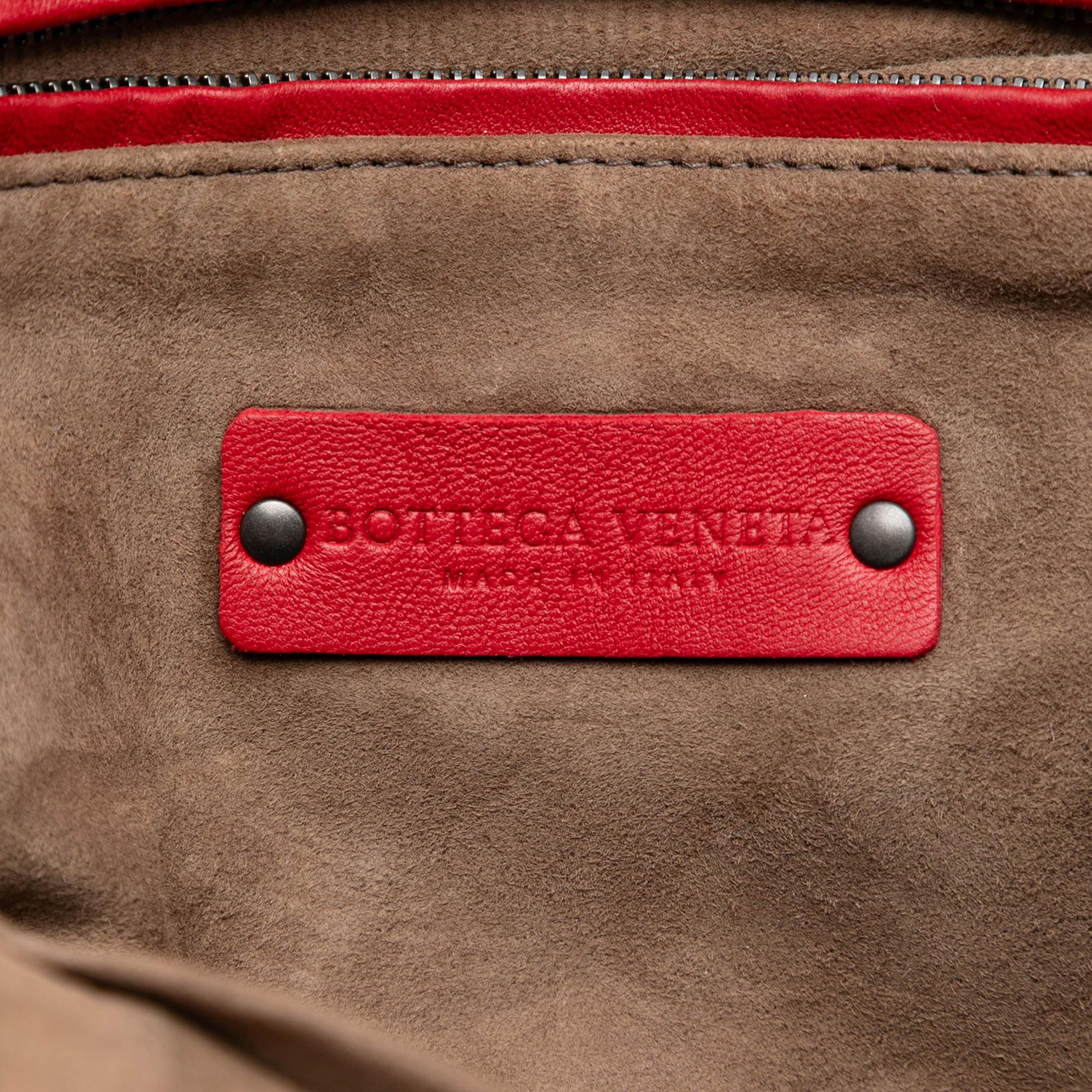 Bottega Veneta Nappa Intrecciato Nodini Crossbody
