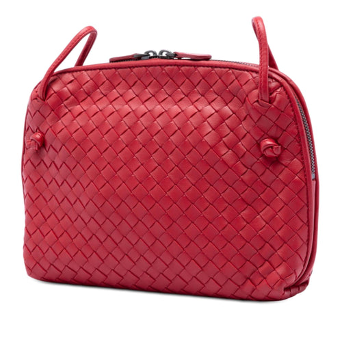 Bottega Veneta Nappa Intrecciato Nodini Crossbody