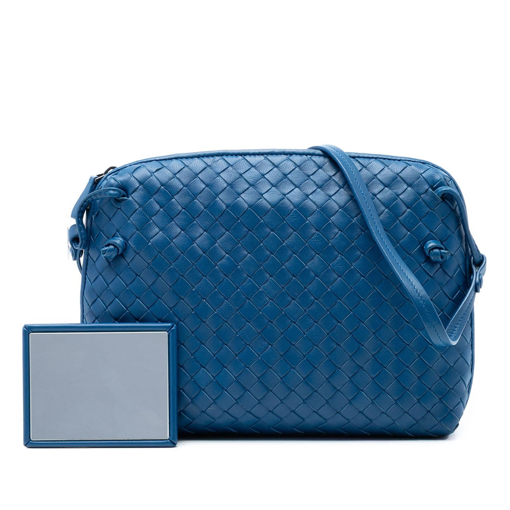 Bottega Veneta Nappa Intrecciato Nodini Crossbody