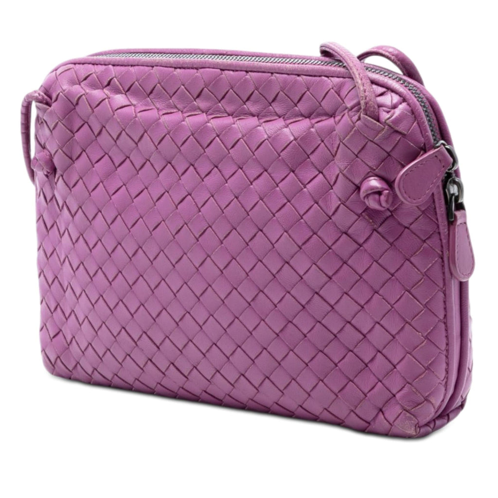 Bottega Veneta Nappa Intrecciato Nodini Crossbody