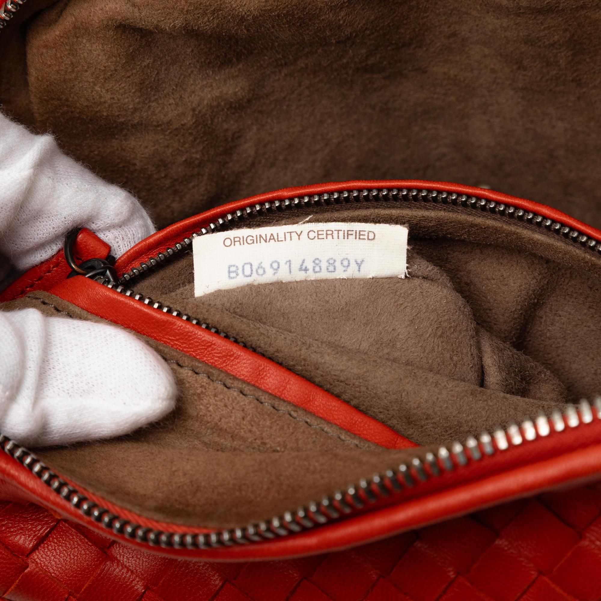 Bottega Veneta Nappa Intrecciato Nodini Crossbody