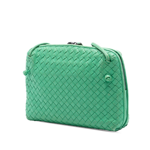 Bottega Veneta Nappa Intrecciato Nodini Crossbody