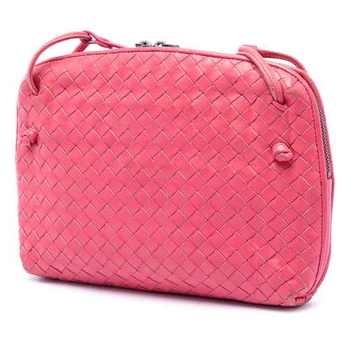 Bottega Veneta Nappa Intrecciato Nodini Crossbody