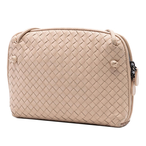 Bottega Veneta Nappa Intrecciato Nodini Crossbody