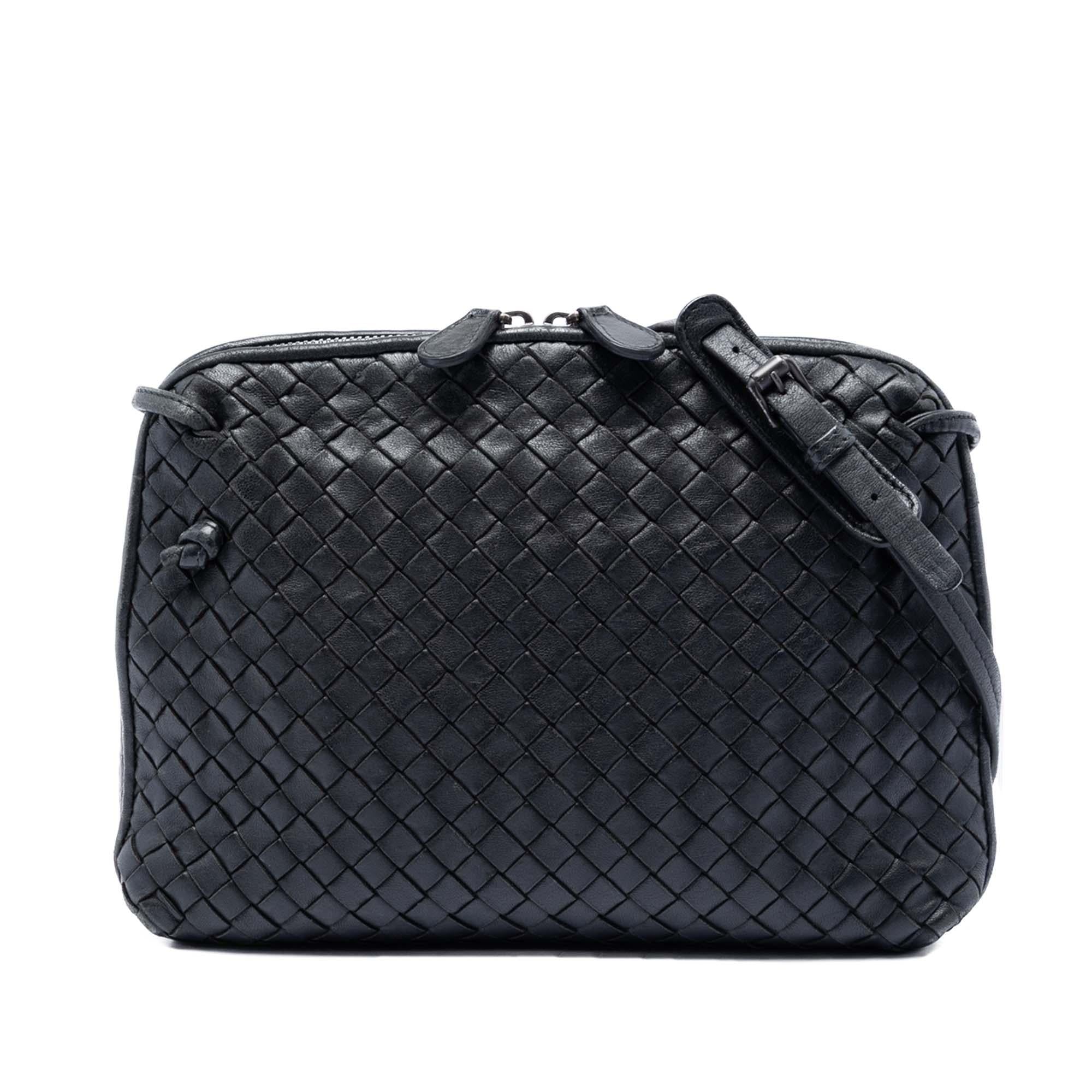 Bottega Veneta Nappa Intrecciato Nodini Crossbody