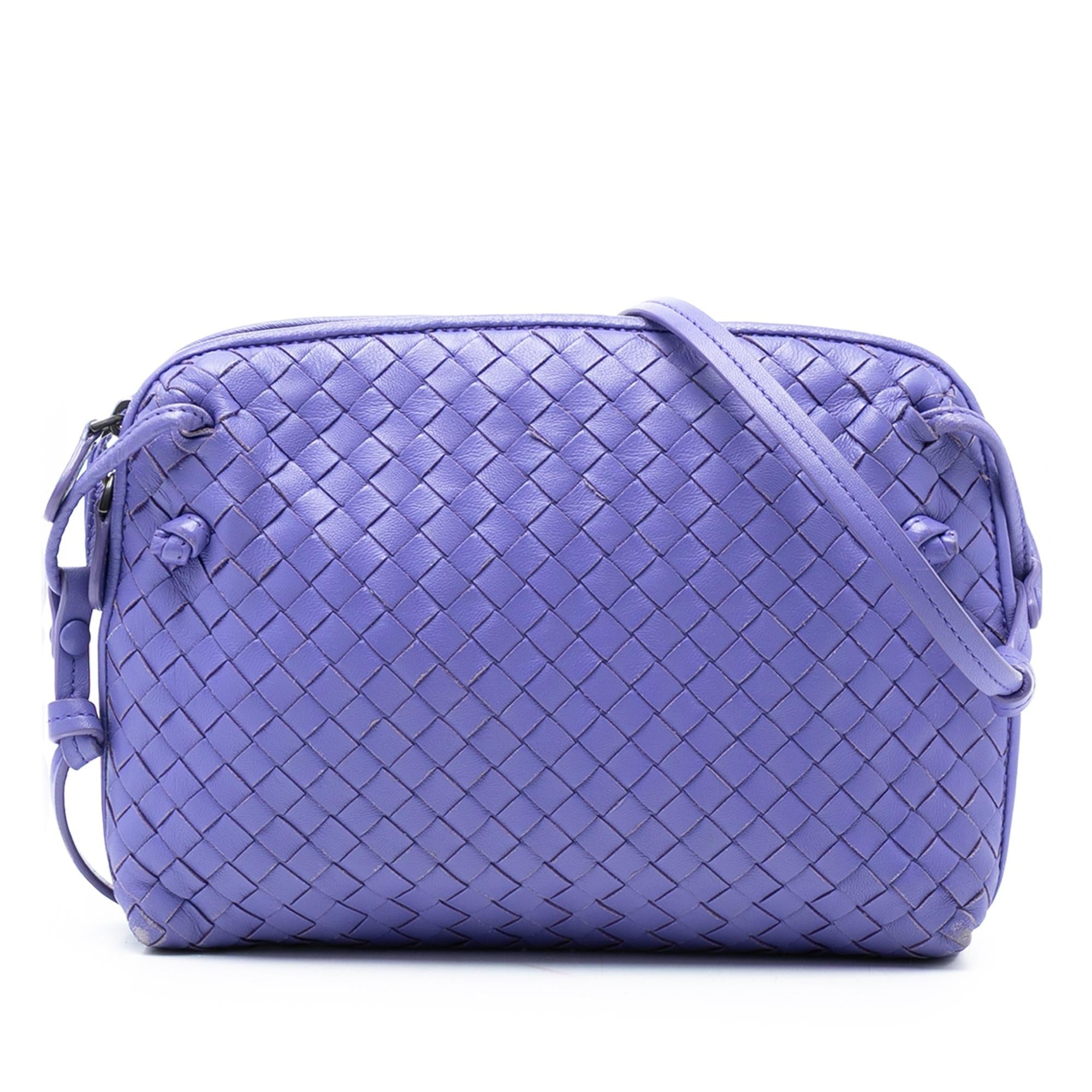 Bottega Veneta Nappa Intrecciato Nodini Crossbody