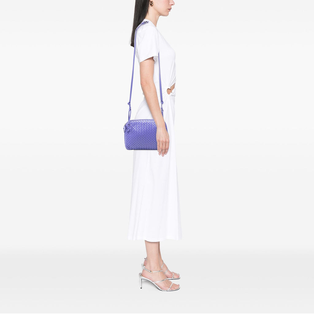 Bottega Veneta Nappa Intrecciato Nodini Crossbody