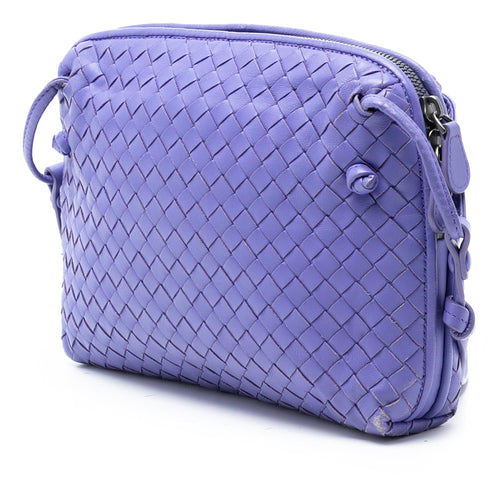 Bottega Veneta Nappa Intrecciato Nodini Crossbody
