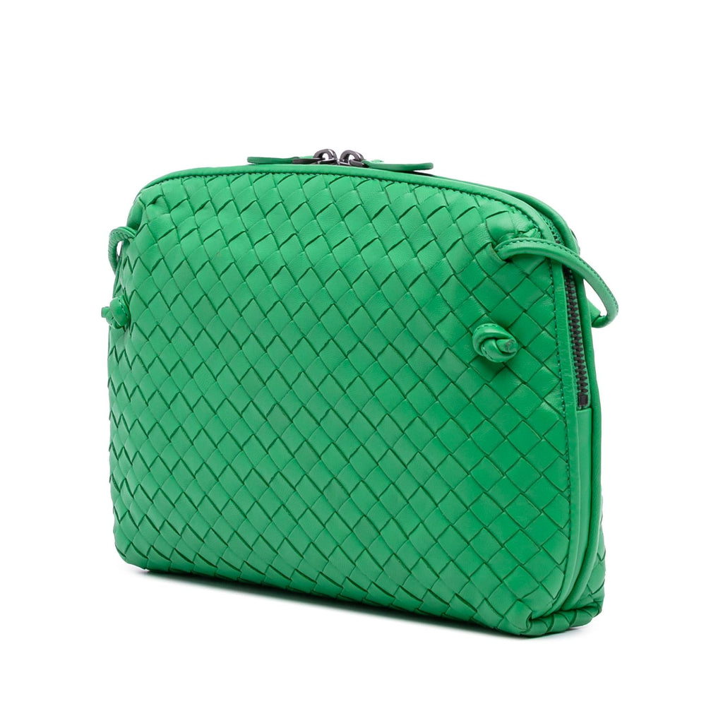Bottega Veneta Nappa Intrecciato Nodini Crossbody