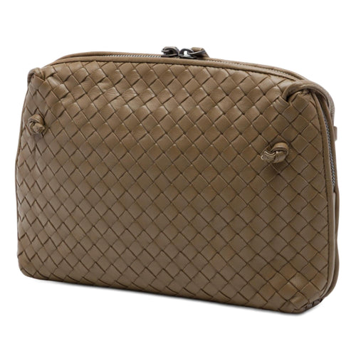 Bottega Veneta Nappa Intrecciato Nodini Crossbody