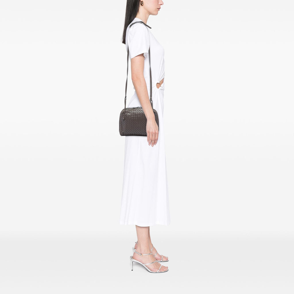 Bottega Veneta Nappa Intrecciato Nodini Crossbody