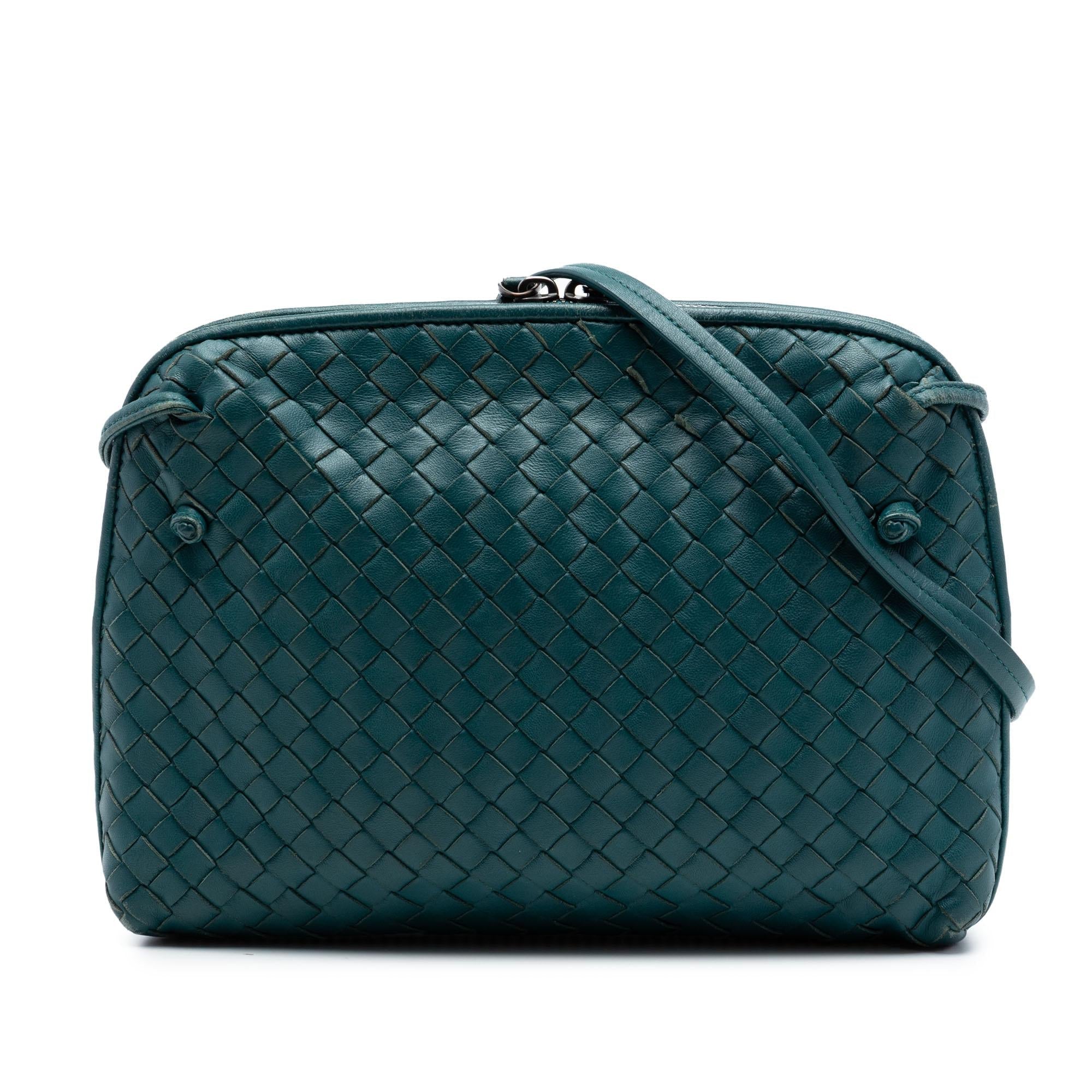 Bottega Veneta Nappa Intrecciato Nodini Crossbody