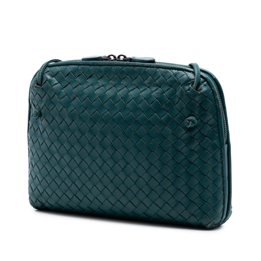 Bottega Veneta Nappa Intrecciato Nodini Crossbody