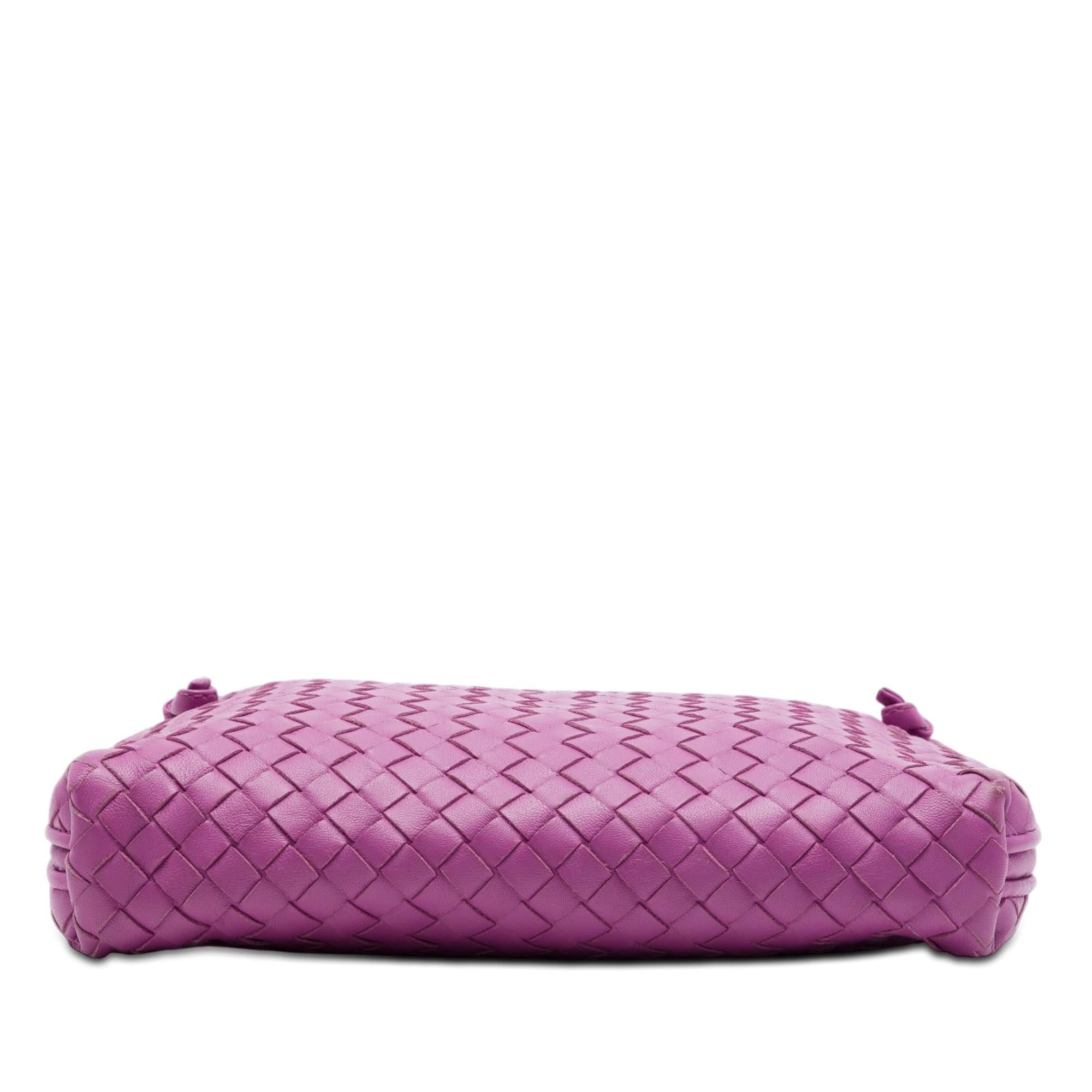 Bottega Veneta Nappa Intrecciato Nodini Crossbody