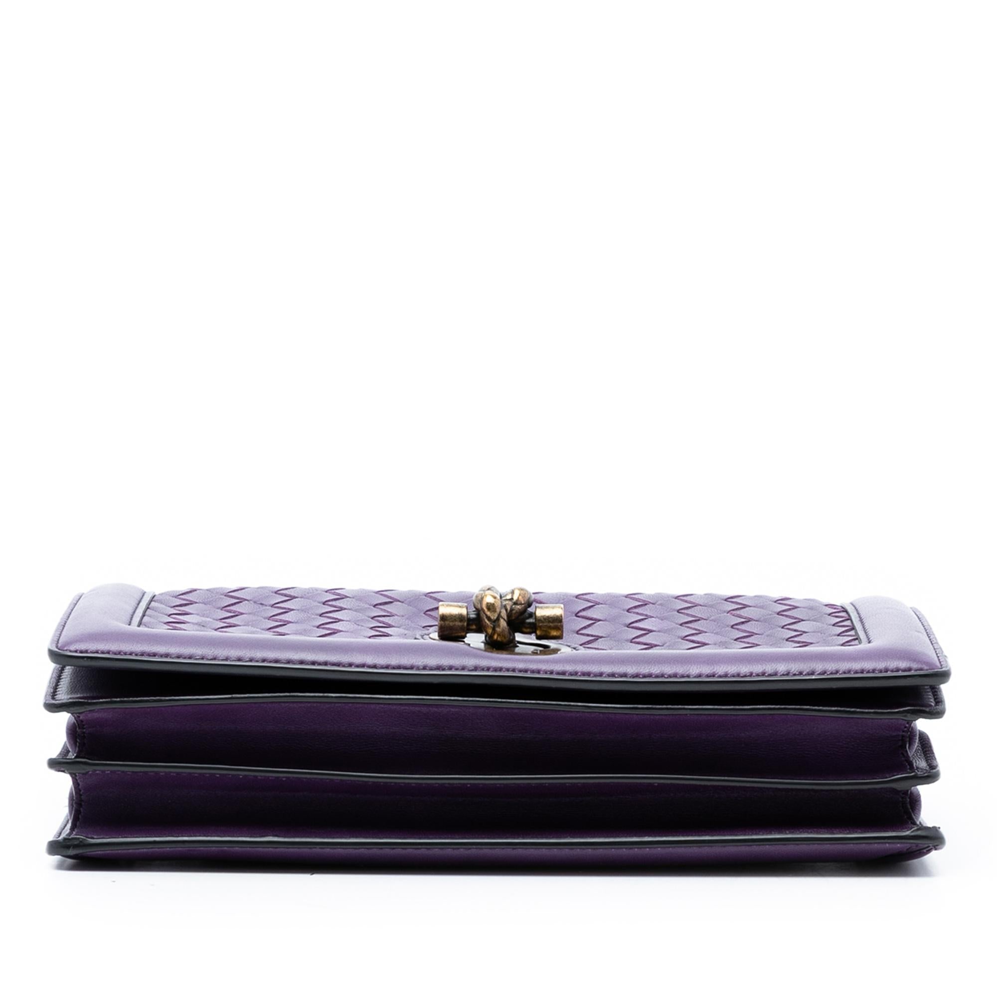 Bottega Veneta Nappa Intrecciato Olimpia Knot Crossbody