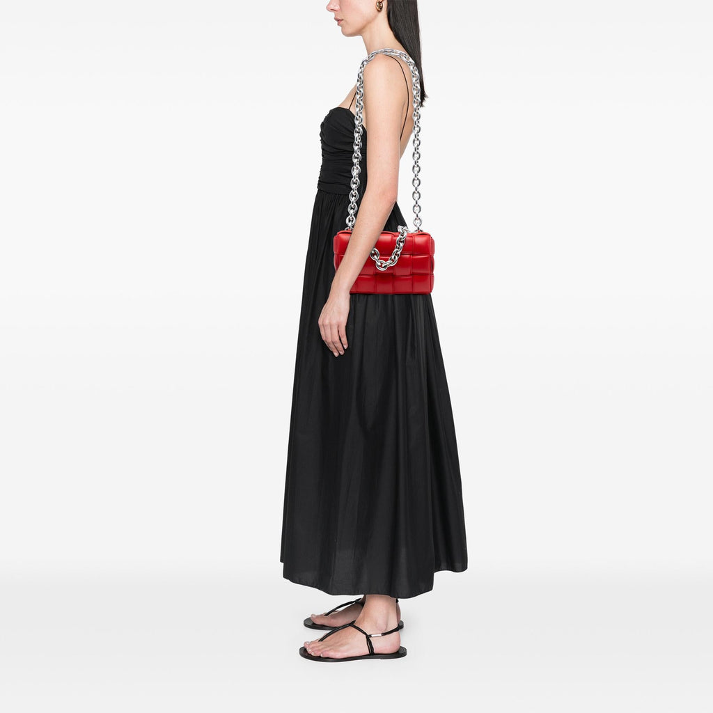 Bottega Veneta Nappa Intrecciato Padded Chain Cassette Satchel