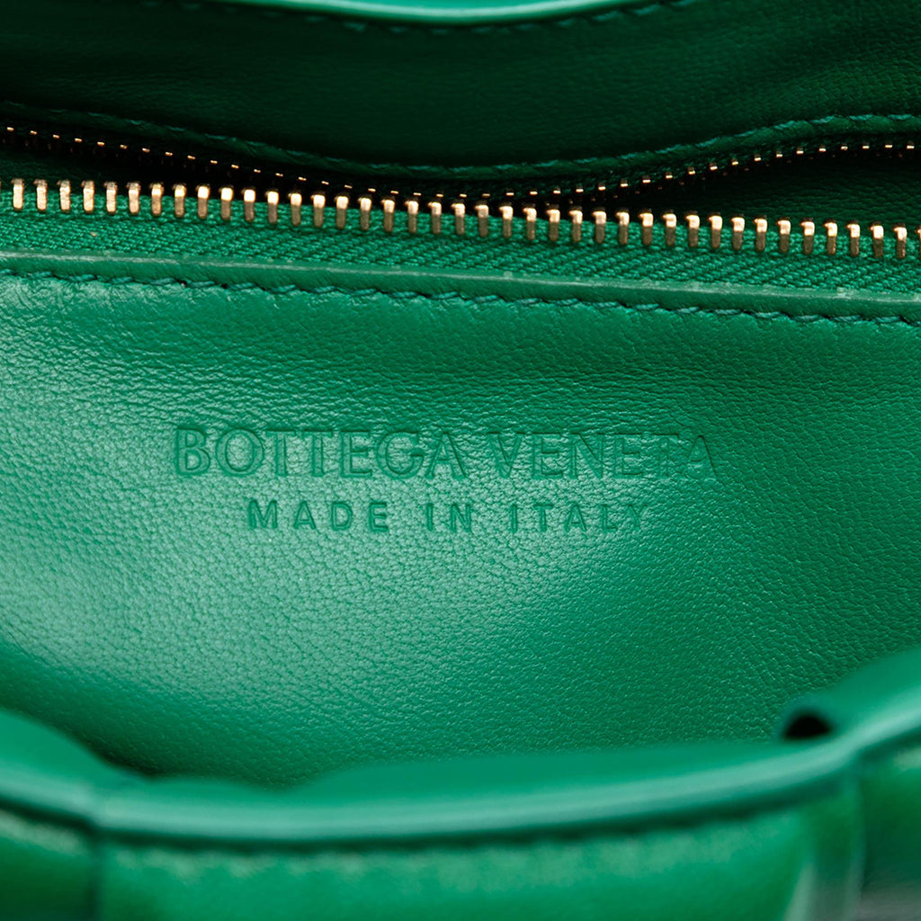 Bottega Veneta Nappa Intrecciato Padded Chain Cassette Satchel