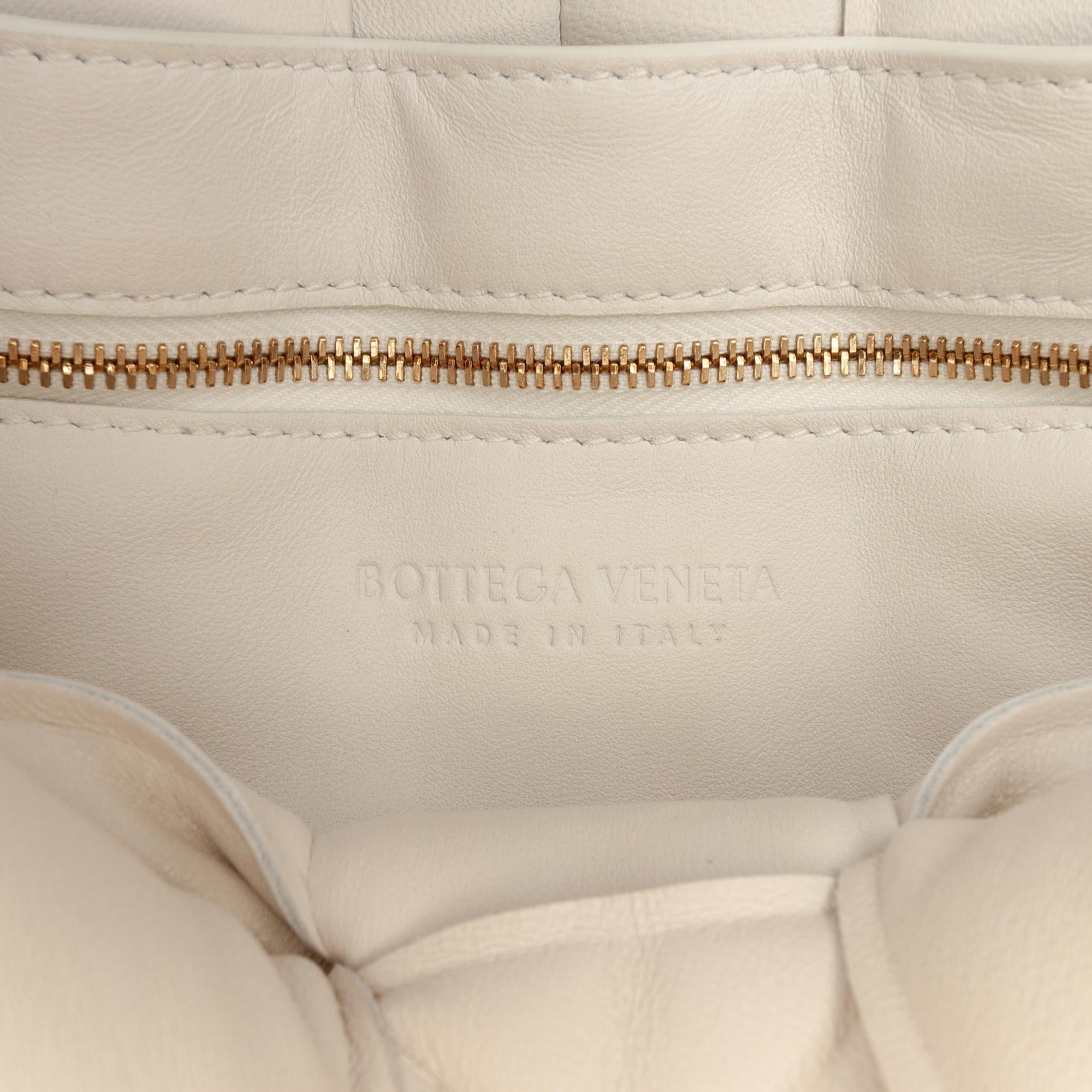 Bottega Veneta Nappa Intrecciato Padded Chain Cassette Satchel
