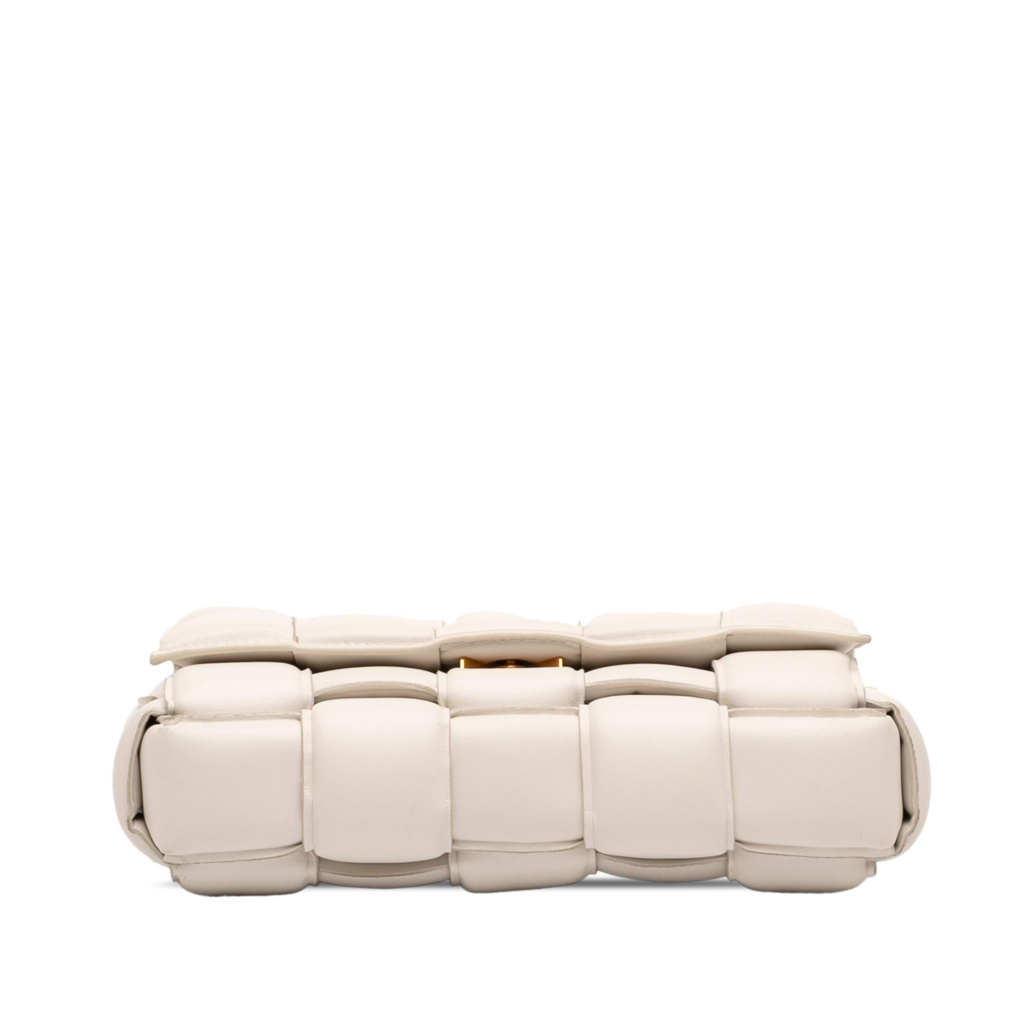 Bottega Veneta Nappa Intrecciato Padded Chain Cassette Satchel