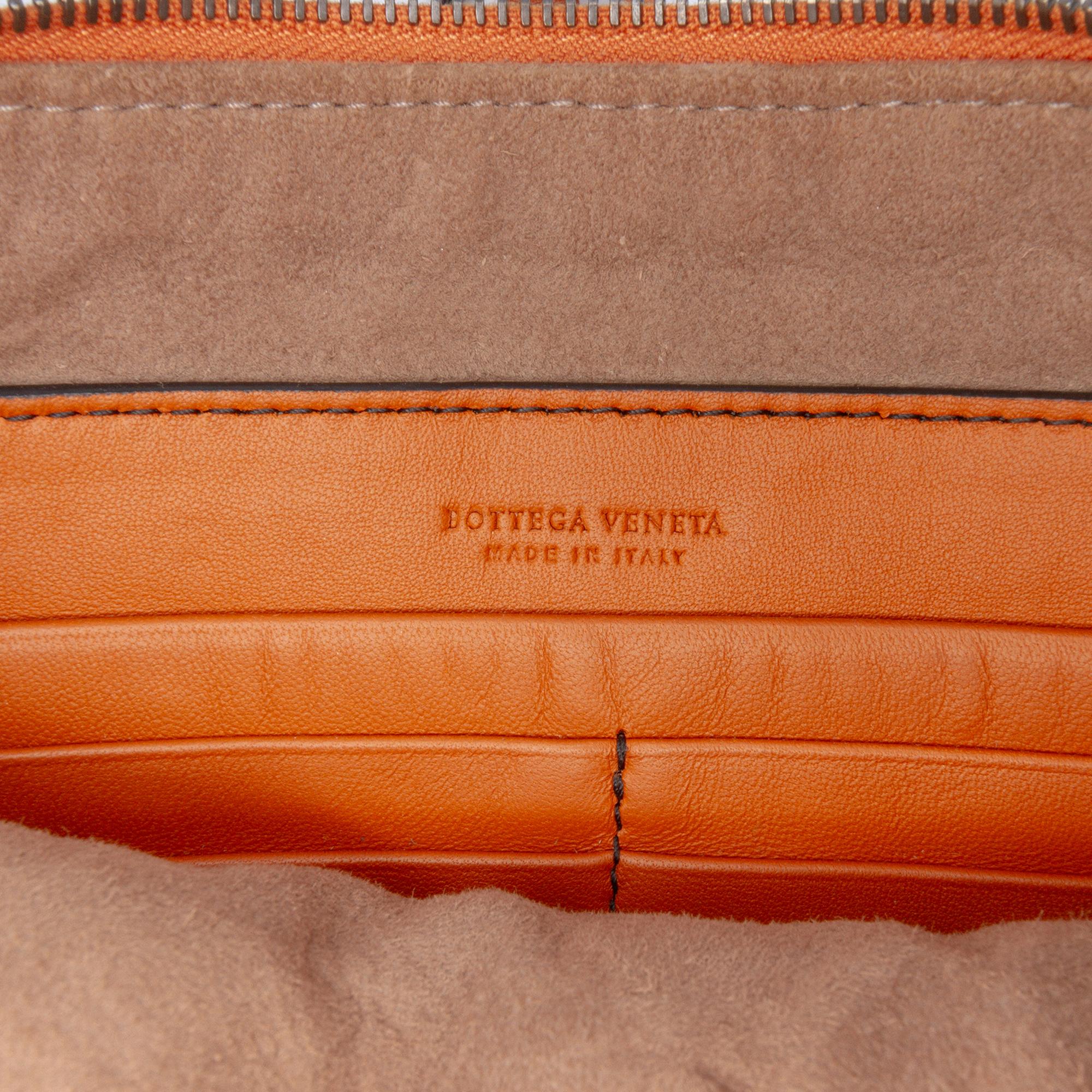 Bottega Veneta Nappa Intrecciato Palio Fringe Chain Crossbody
