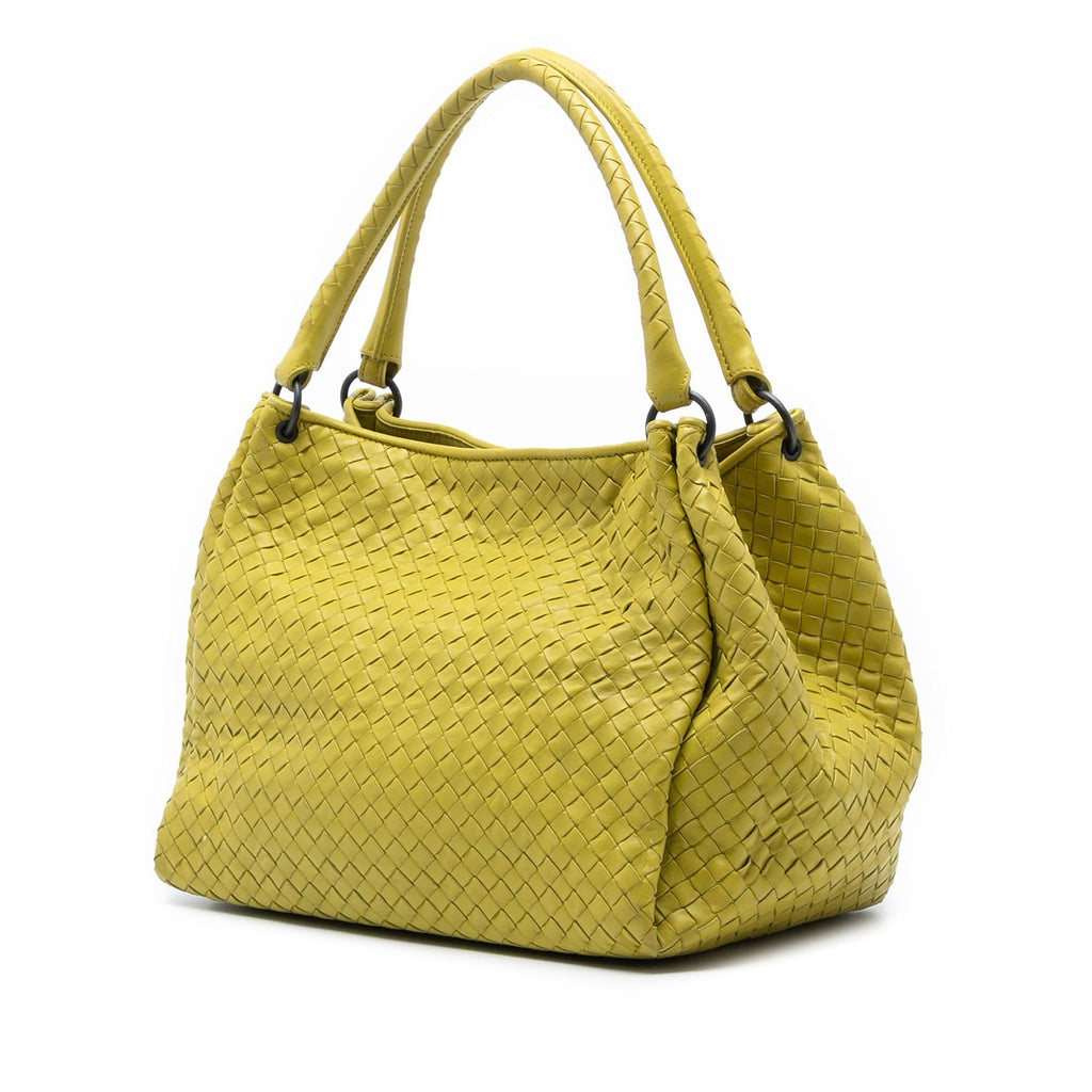 Bottega Veneta Nappa Intrecciato Parachute Tote
