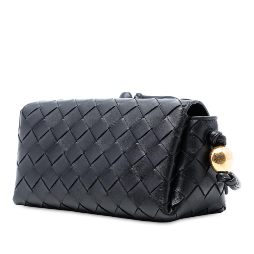 Bottega Veneta Nappa Intrecciato Pouch On Strap Crossbody