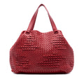 Bottega Veneta Nappa Intrecciato Ruffle Tote