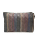 Bottega Veneta Nappa Intrecciato Stripe Document Case