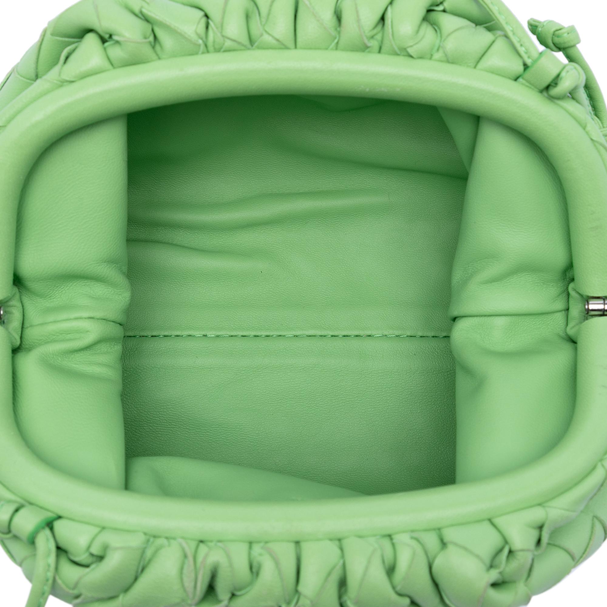 Bottega Veneta Nappa Intrecciato The Mini Pouch Crossbody