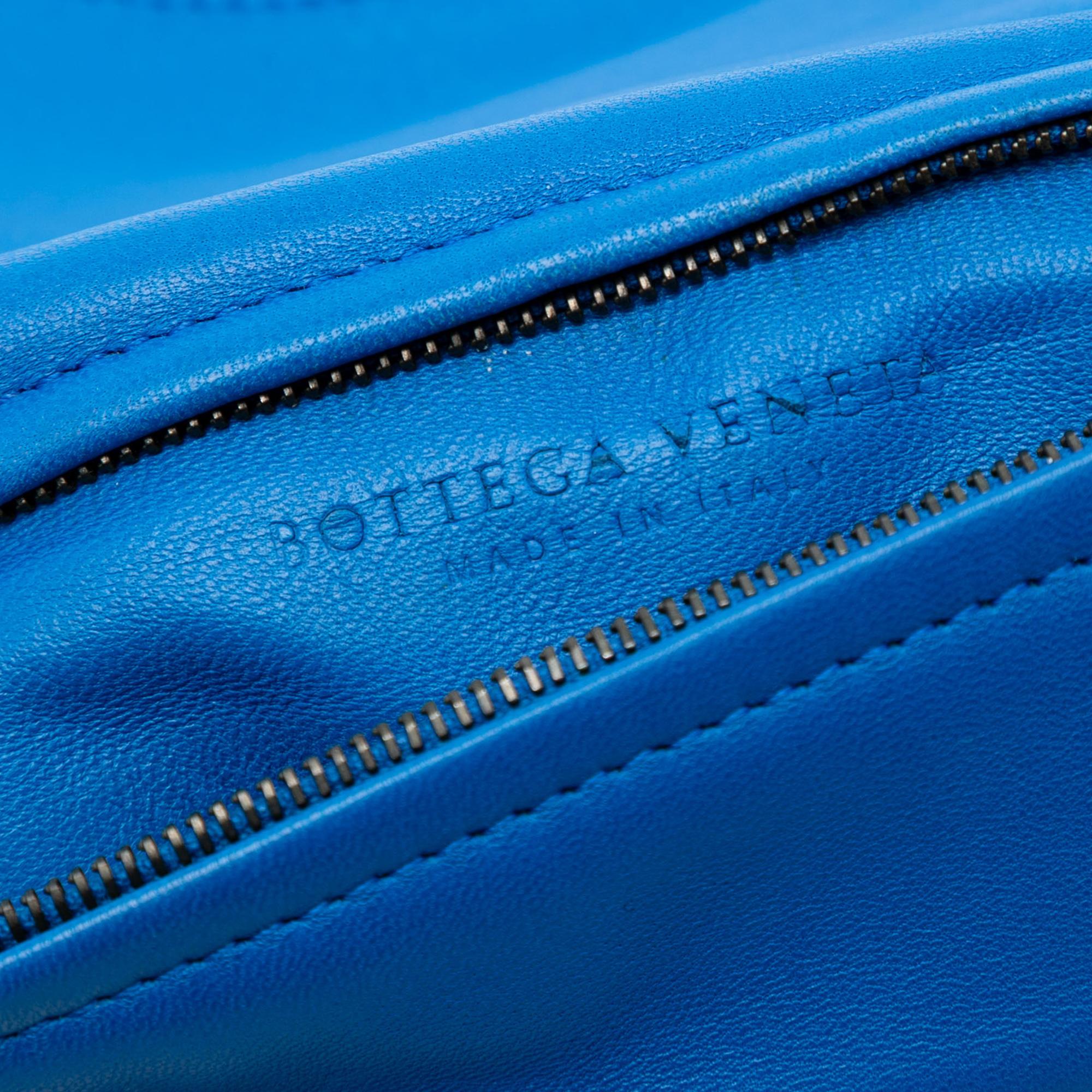 Bottega Veneta Nappa Intrecciato Turn Lock Clutch