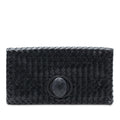 Bottega Veneta Nappa Intrecciato Turn Lock Clutch