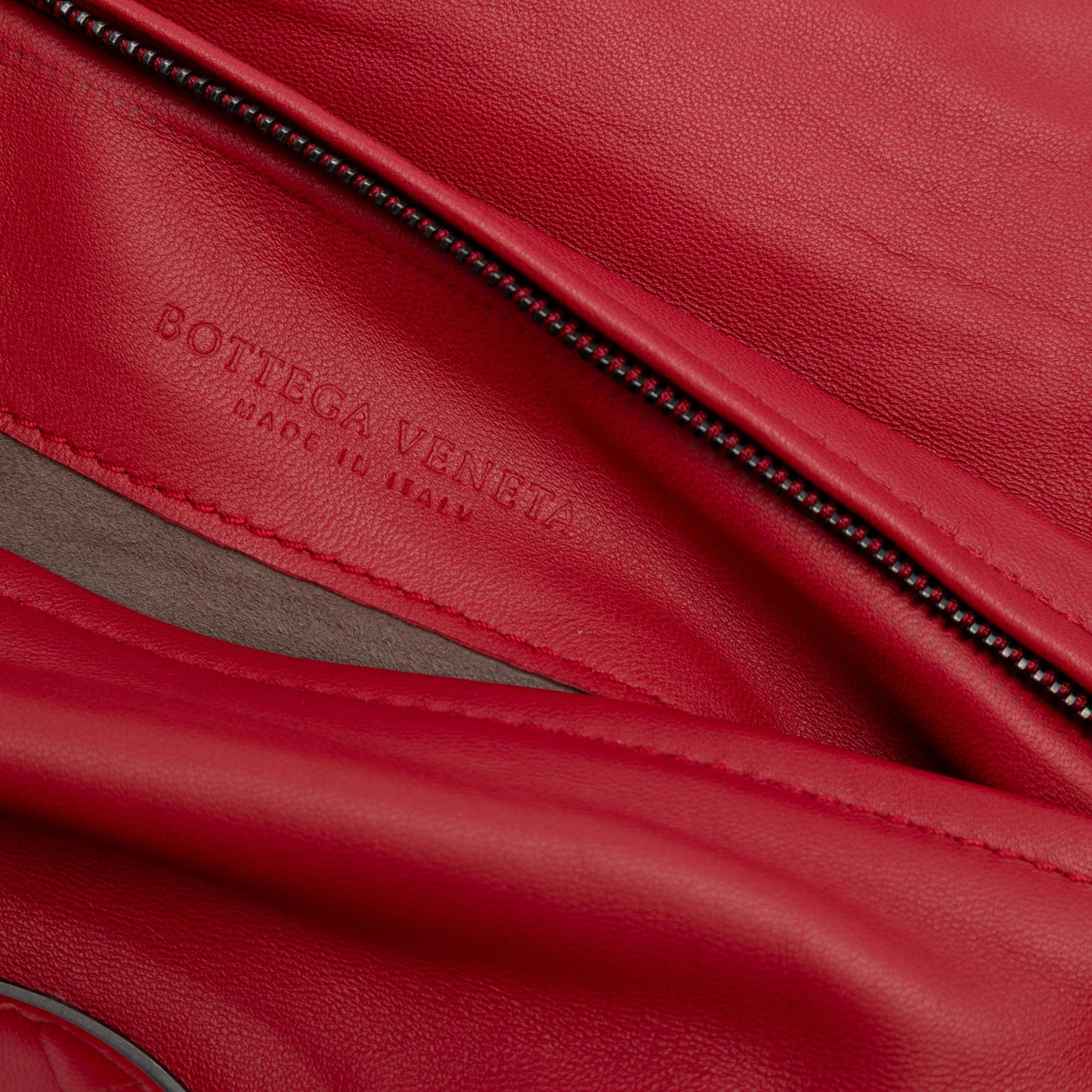 Bottega Veneta Nappa Intrecciato Turn Lock Clutch