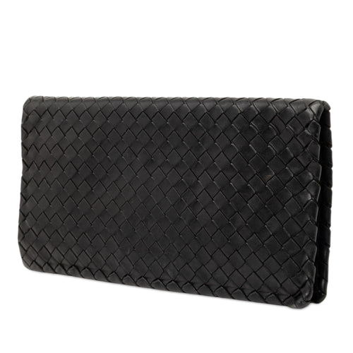 Bottega Veneta Nappa Intrecciato Turn Lock Clutch