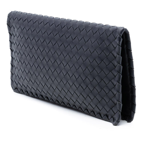 Bottega Veneta Nappa Intrecciato Turn Lock Clutch