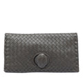 Bottega Veneta Nappa Intrecciato Turn Lock Clutch