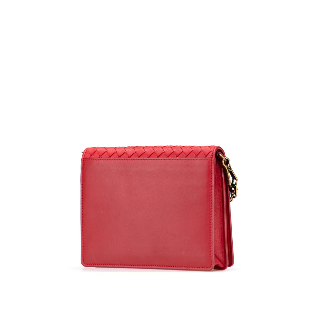 Bottega Veneta Nappa Intrecciato Wallet On Chain