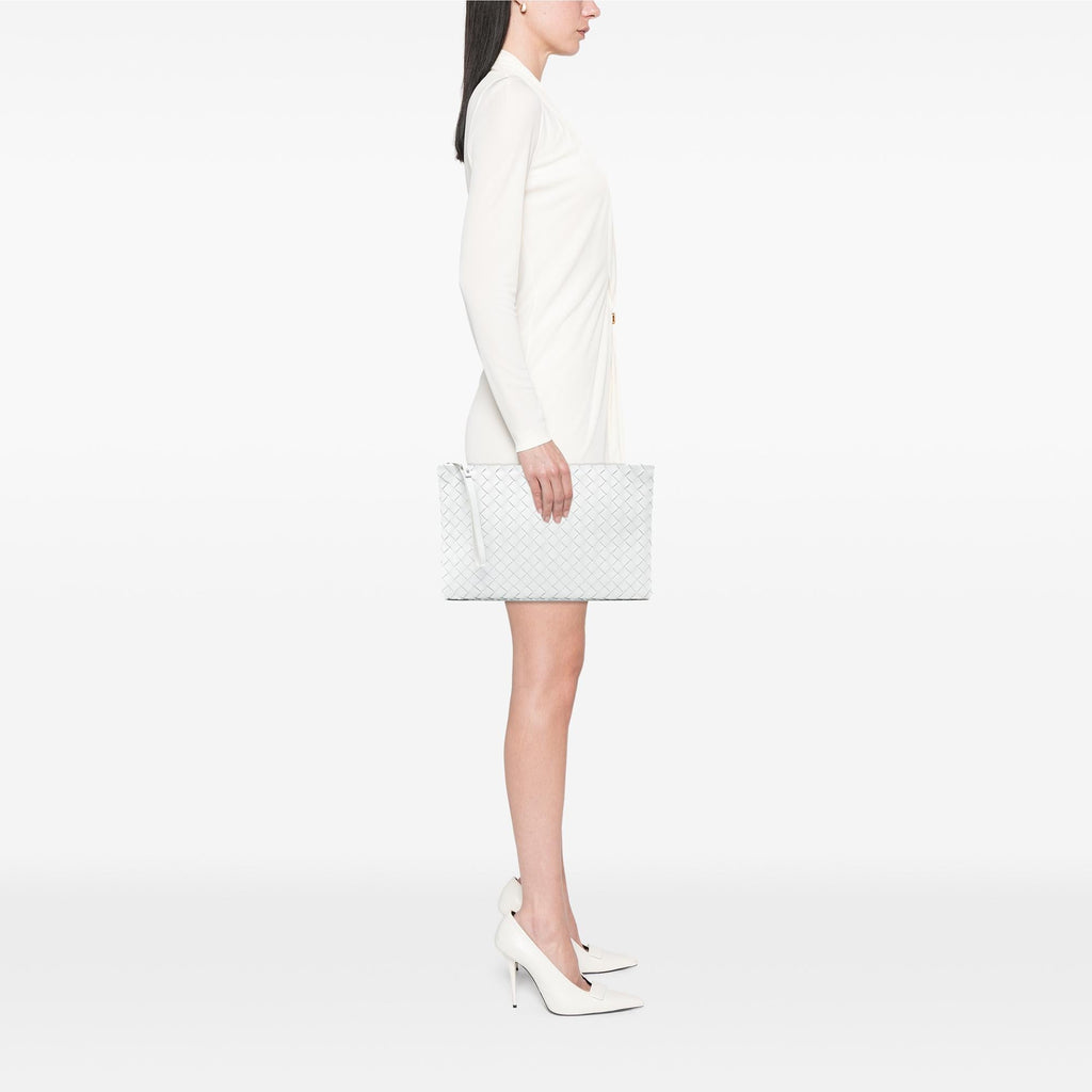 Bottega Veneta Nappa Intrecciato Wristlet Clutch