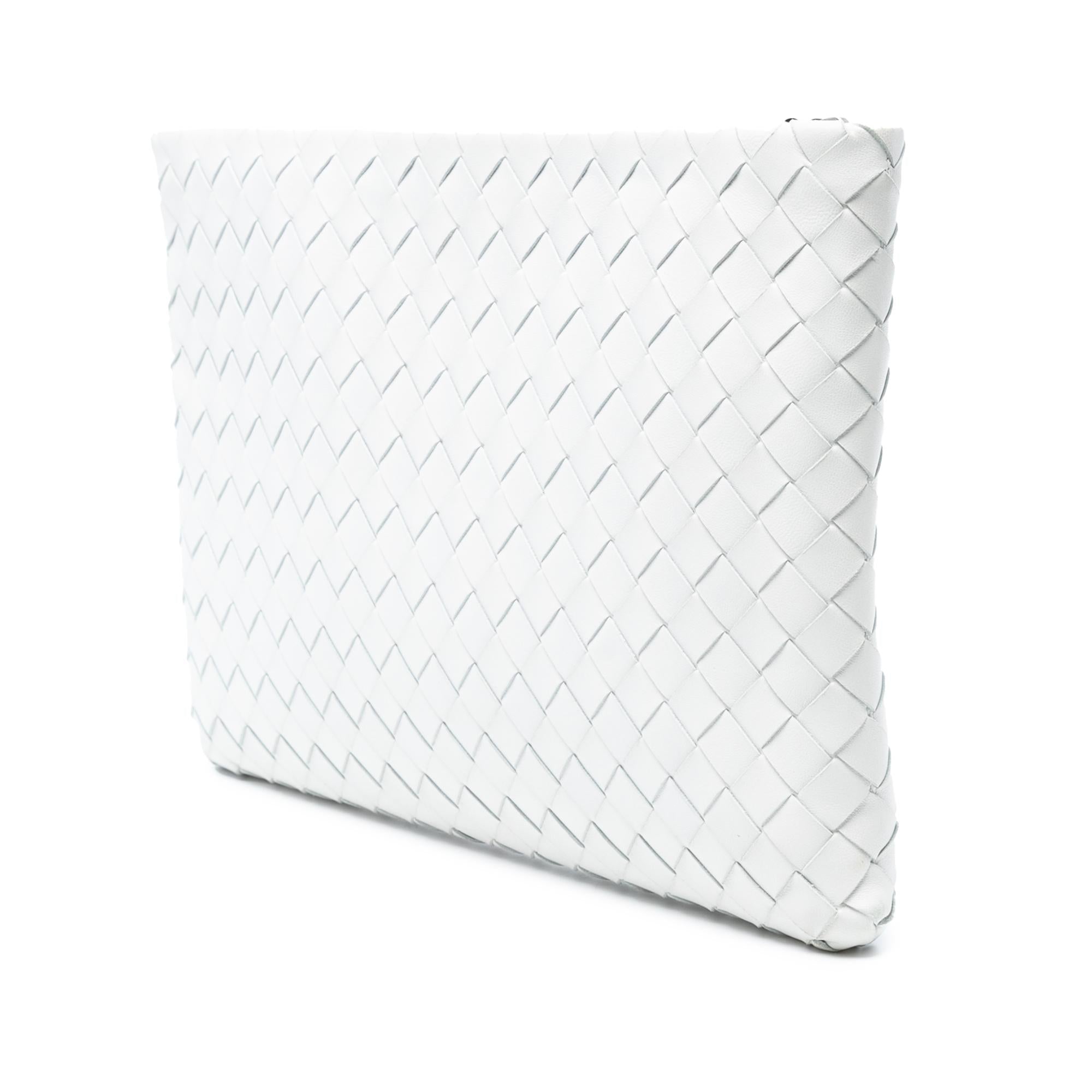 Bottega Veneta Nappa Intrecciato Wristlet Clutch