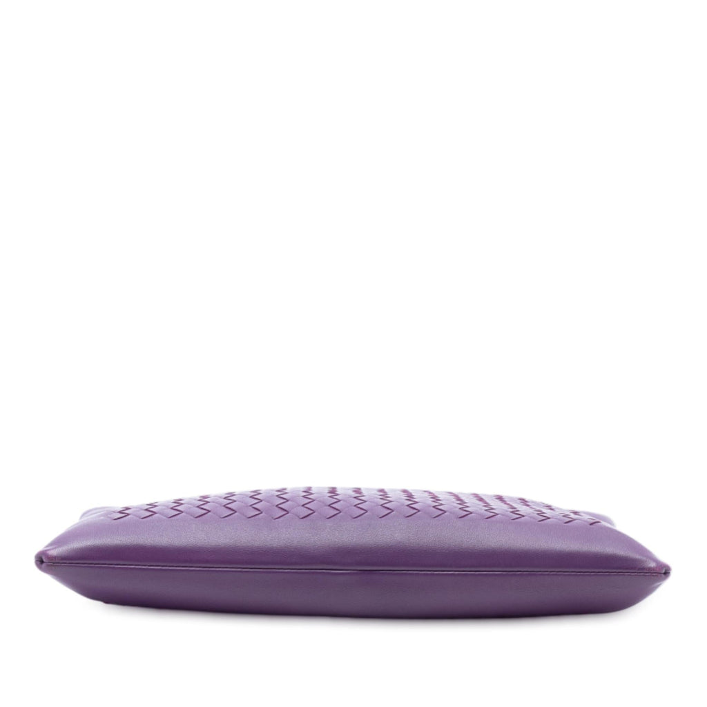 Bottega Veneta Nappa Intrecciato Wristlet Clutch