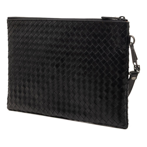 Bottega Veneta Nappa Intrecciato Wristlet Clutch
