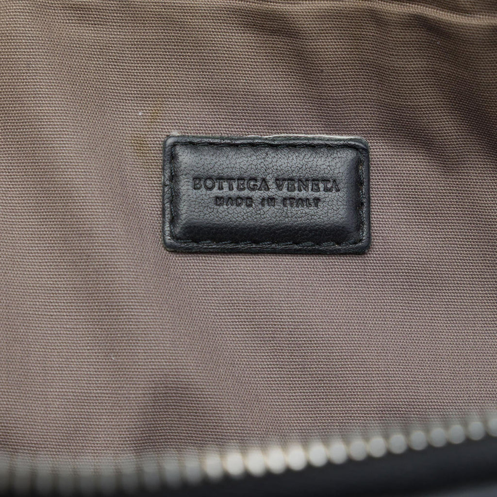 Bottega Veneta Nappa Intrecciato Wristlet Zip Clutch
