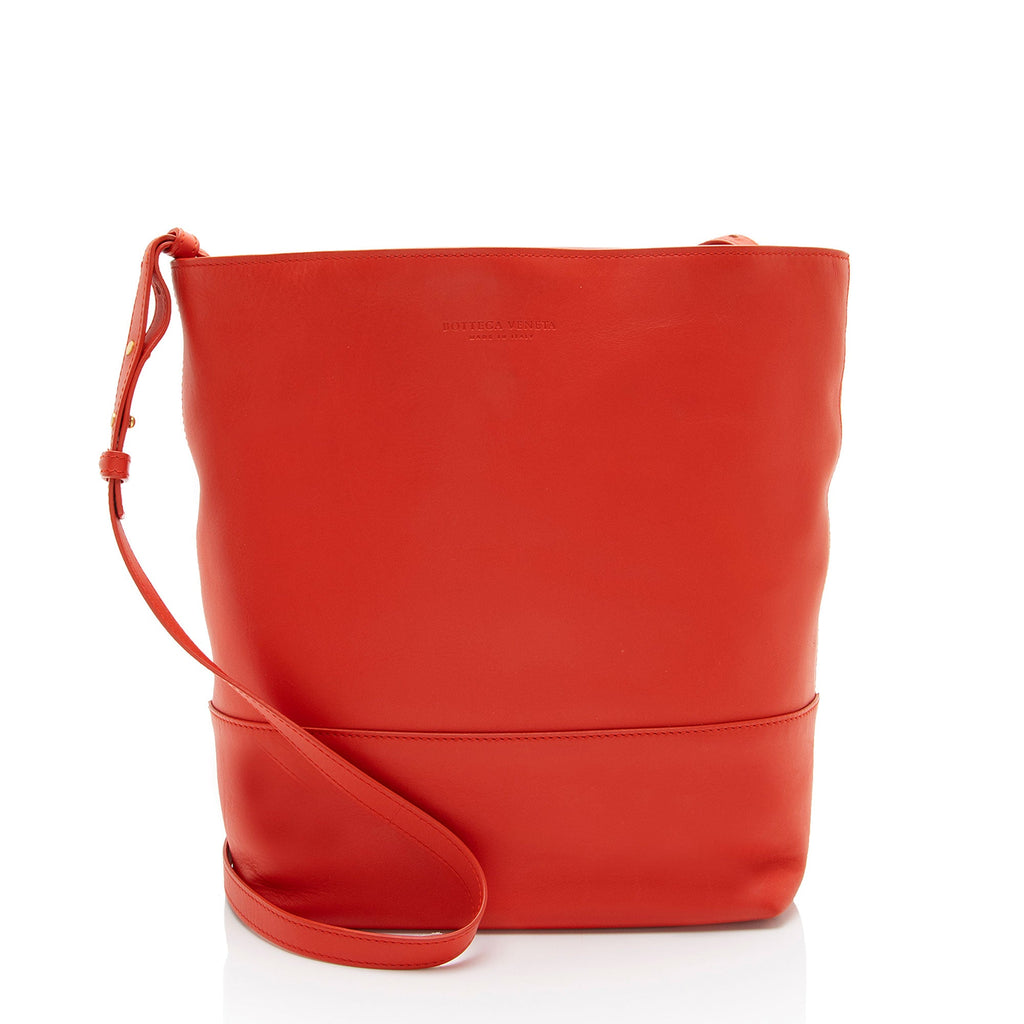 Bottega Veneta Nappa Leather Bucket Bag