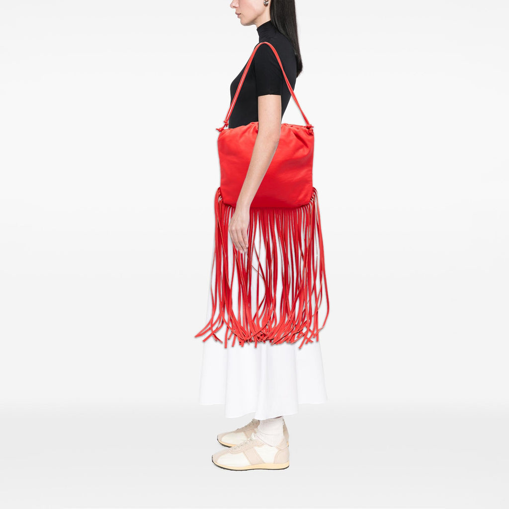 Bottega Veneta Nappa The Fringe Pouch