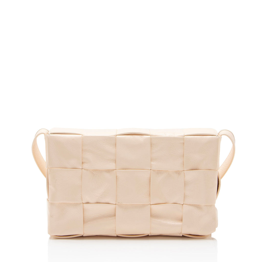 Bottega Veneta Paper Calfskin Cassette Crossbody