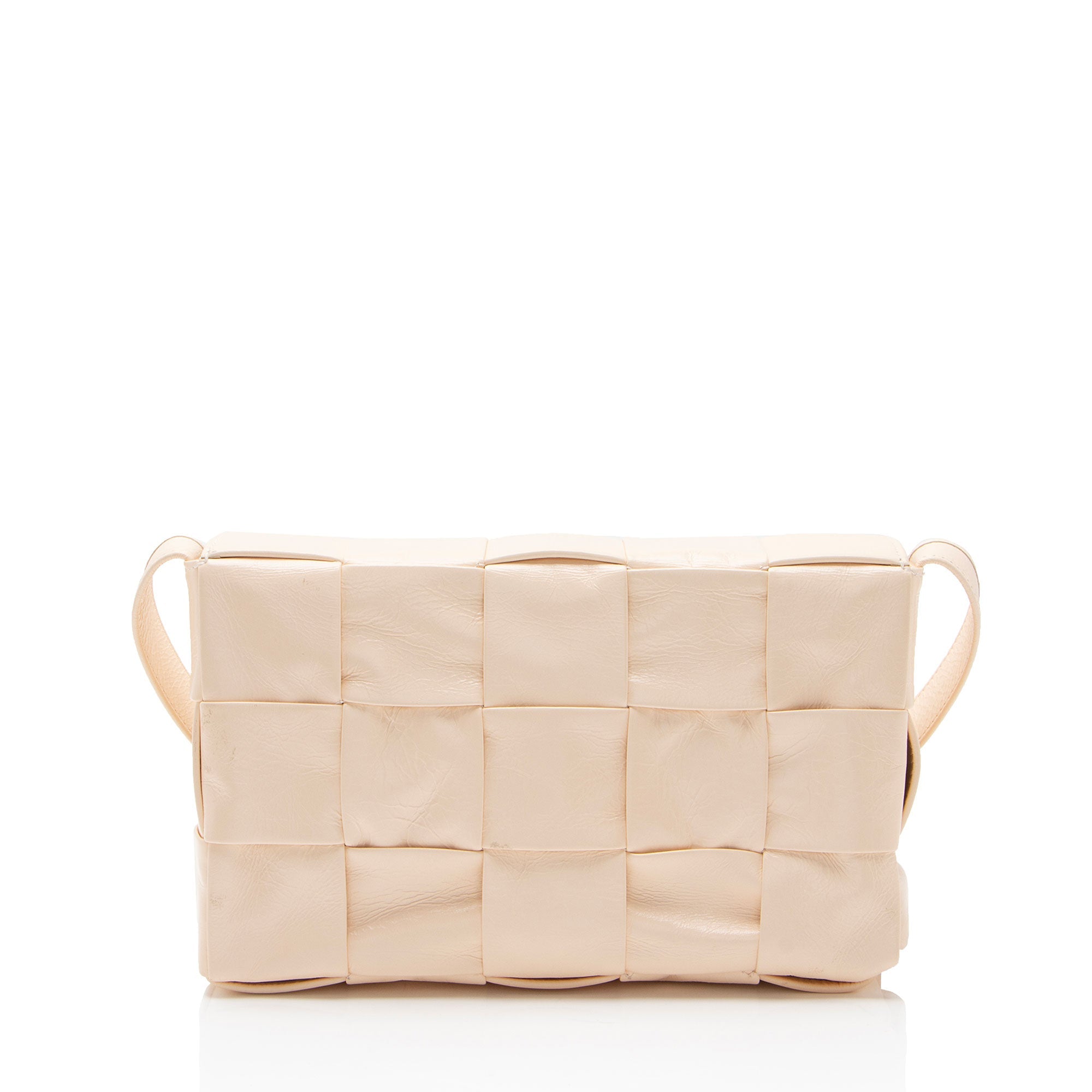 Bottega Veneta Paper Calfskin Cassette Crossbody